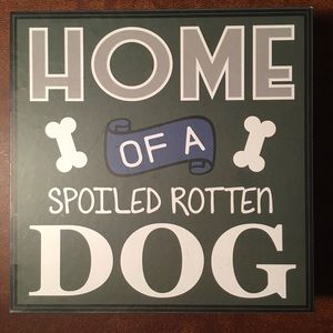 3X host pick! 🎉🎉🎉NWOT dog sign!